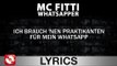 MC FITTI - WHATSAPPER - AGGROTV LYRICS KARAOKE (OFFICIAL VERSION)