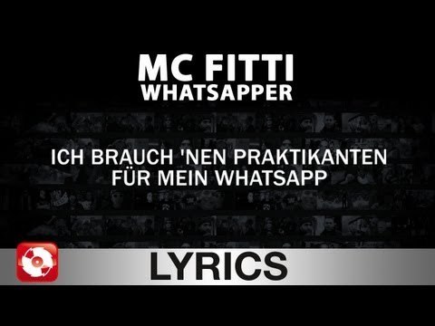MC FITTI - WHATSAPPER - AGGROTV LYRICS KARAOKE (OFFICIAL VERSION)