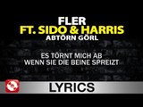 FLER FEAT. SIDO & HARRS - ABTÖRN GÖRL AGGROTV LYRICS KARAOKE (OFFICIAL VERSION)