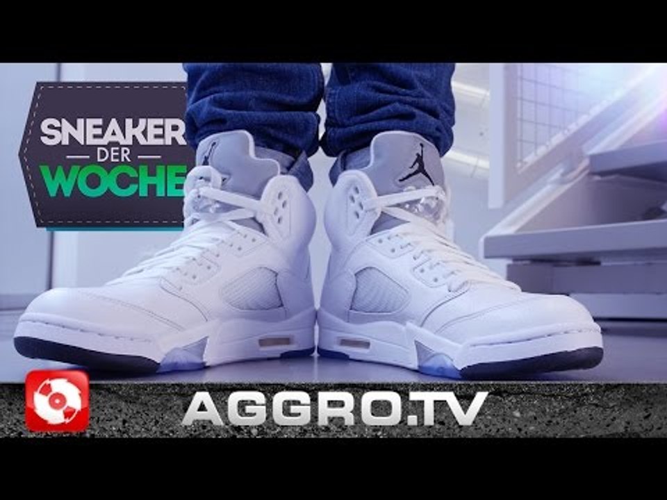 JORDAN 5 'METALLIC SILVER' - SNEAKER DER WOCHE - TURNSCHUH.TV AUF AGGROTV