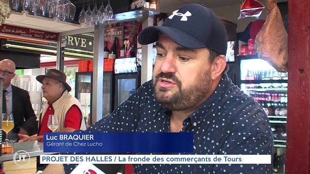 PROJET DES HALLES La fronde des commerçants de Tours