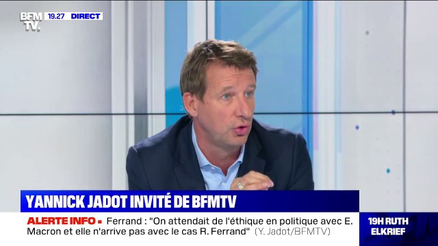 Yannick Jadot (EELV) sur les pesticides: Le gouvernement reprend tous les arguments du lobby de la chimie