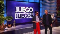 Silvia Abril y Ellen DeGeneres, la montan en Estados Unidos a propósito de Juego de Juegos