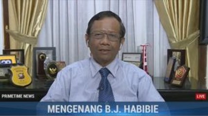 Mahfud MD: Habibie Adalah Negarawan dan Politisi Sportif