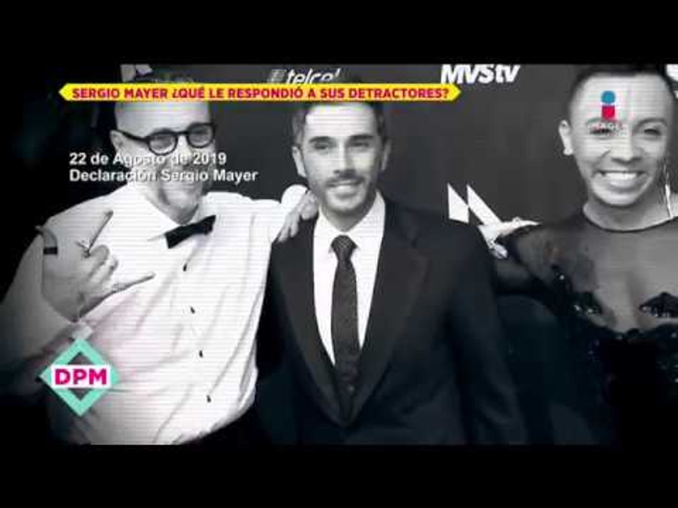 ¡Sergio Mayer responde a críticas por haber usado falda! | De Primera Mano