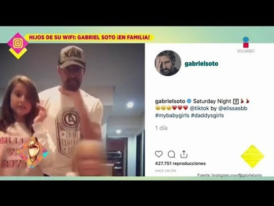 ¡Gabriel Soto bailando con sus hijas! | De Primera Mano