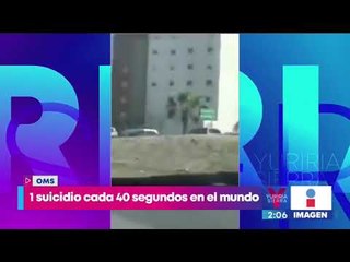 La OMS reporta un suicidio cada 40 segundos en el mundo | Noticias con Yuriria Sierra