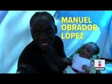 Nace Manuel Obrador López en albergue migrante de Tapachula | Noticias con Ciro Gómez Leyva