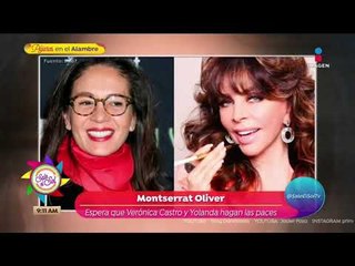 ¿Montserrat Oliver tiene una rivalidad con Verónica Castro? | Sale el Sol