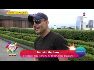 ¡Germán Montero debuta como reggaetonero! | Sale el Sol