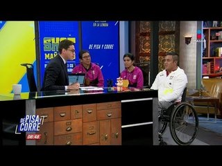 Medallistas parapanamericanos hablan de sus triunfos en De Pisa y Corre