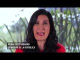 Este país cambiará cuando hombres y mujeres nos respetemos, opina Kenia López, senadora