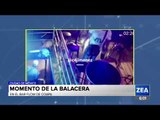 Así fue la balacera en el 