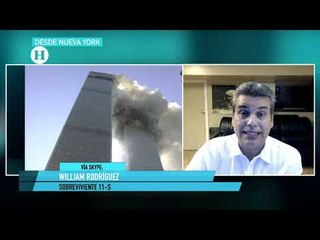 Han sido 18 años de lucha tras los ataques del 11 de septiembre: William Rodríguez, sobreviviente
