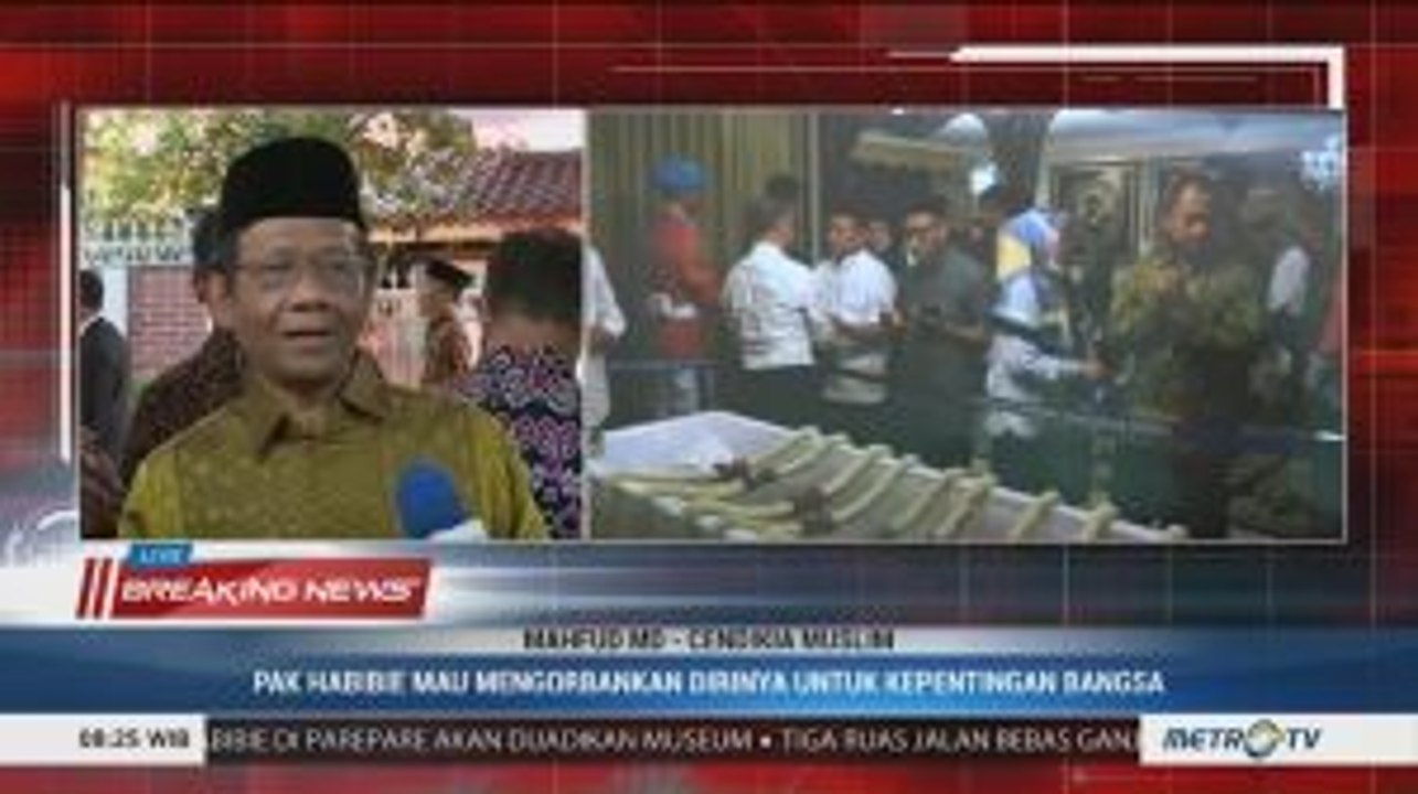 Kenangan Mahfud MD Terhadap Almarhum BJ Habibie