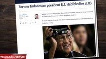 Media Asing Soroti Wafatnya BJ Habibie