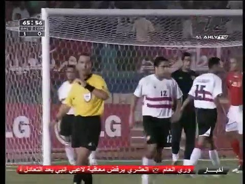 الشوط الثاني مباراة الاهلي و الزمالك 2-0 اياب نصف نهائي دوري ابطال افريقيا 2005