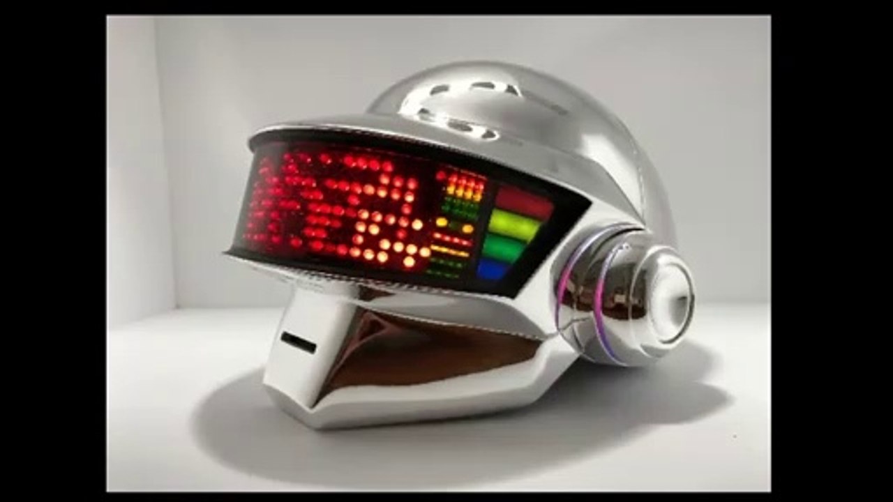 Casco De Daft Punk Tamaño Real Papercraft Gratis