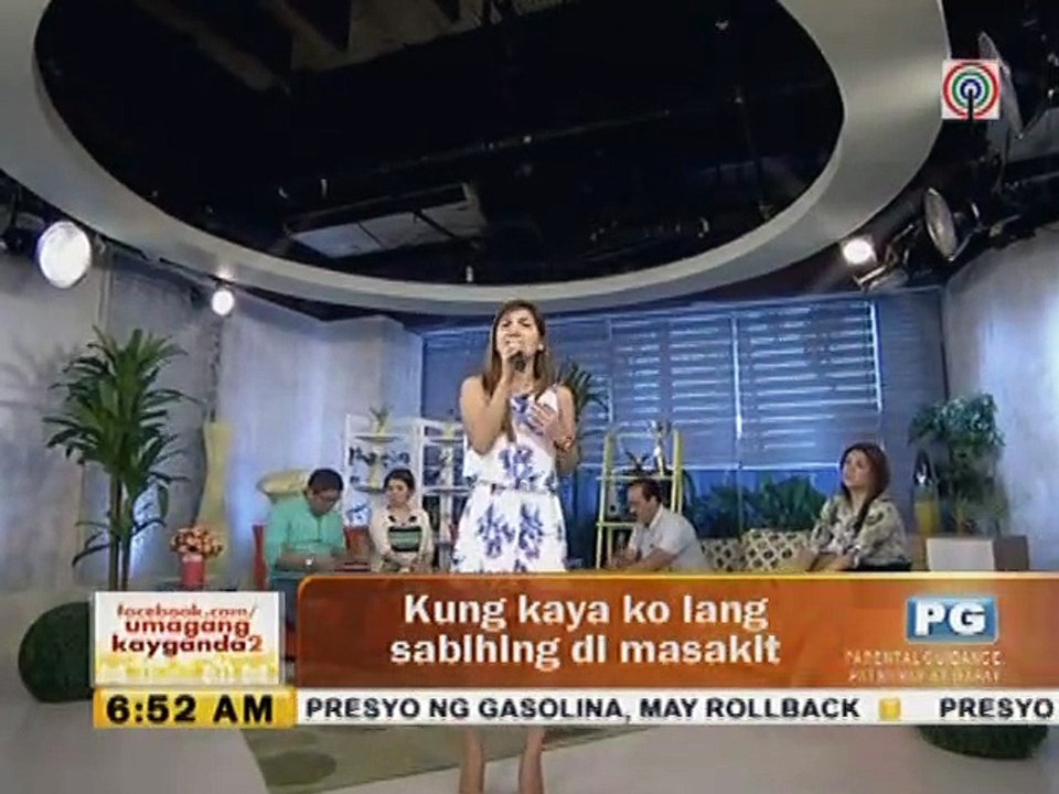 Kyla sings ""Dito Na Lang"" on UKG