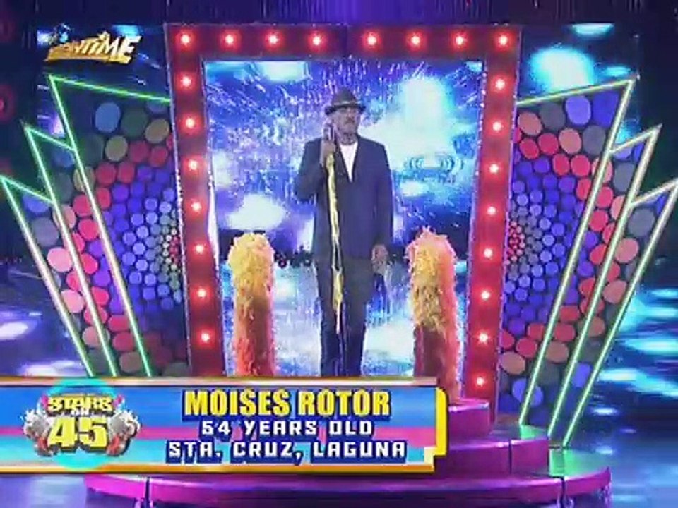 Stars on 45: Moises Rotor 54 years old singing Carrie and Locked Out Of Heaven