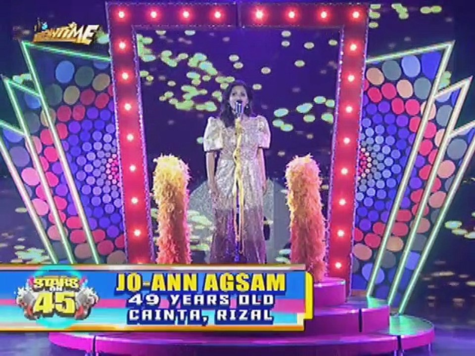 Jo-Ann Agsam, 49 years old singing Maalaala mo Kaya and Girl on Fire