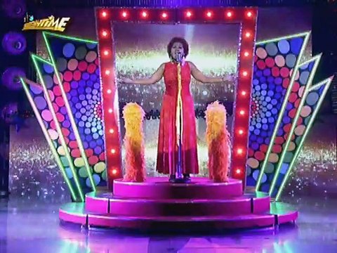 Stars on 45: Evelyn Cinco, 47 years old singing This Is My Life and Diamonds