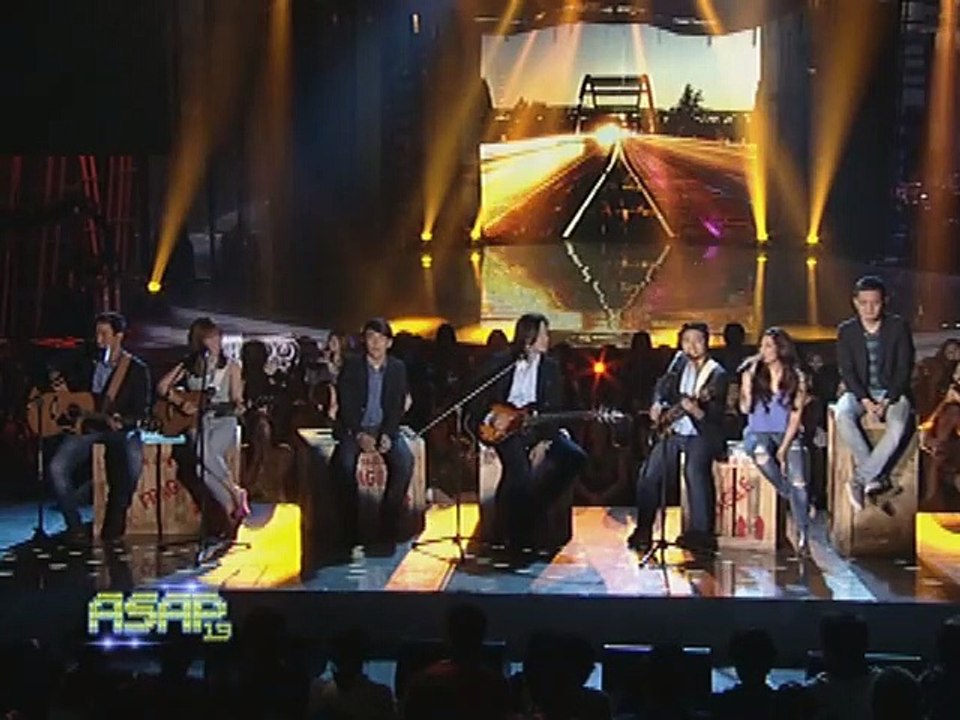 Acoustic jamming on ASAP stage with Side A's frontman Joey Generoso