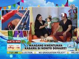 Nonito Donaire with wife Rachel %26 son Jarel on UKG