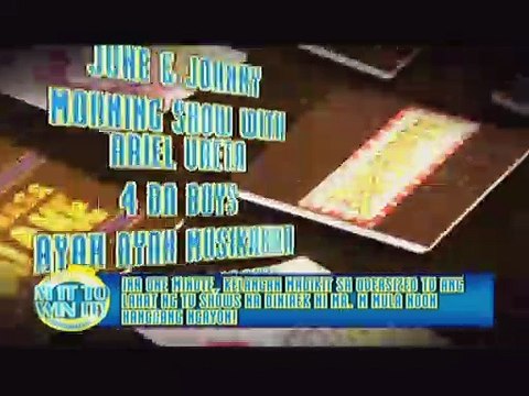 Piolo Pascual, Bea Alonzo and other artists play games and imitate ASAP director Johnny Manahan as a special tribute for his birthday.
