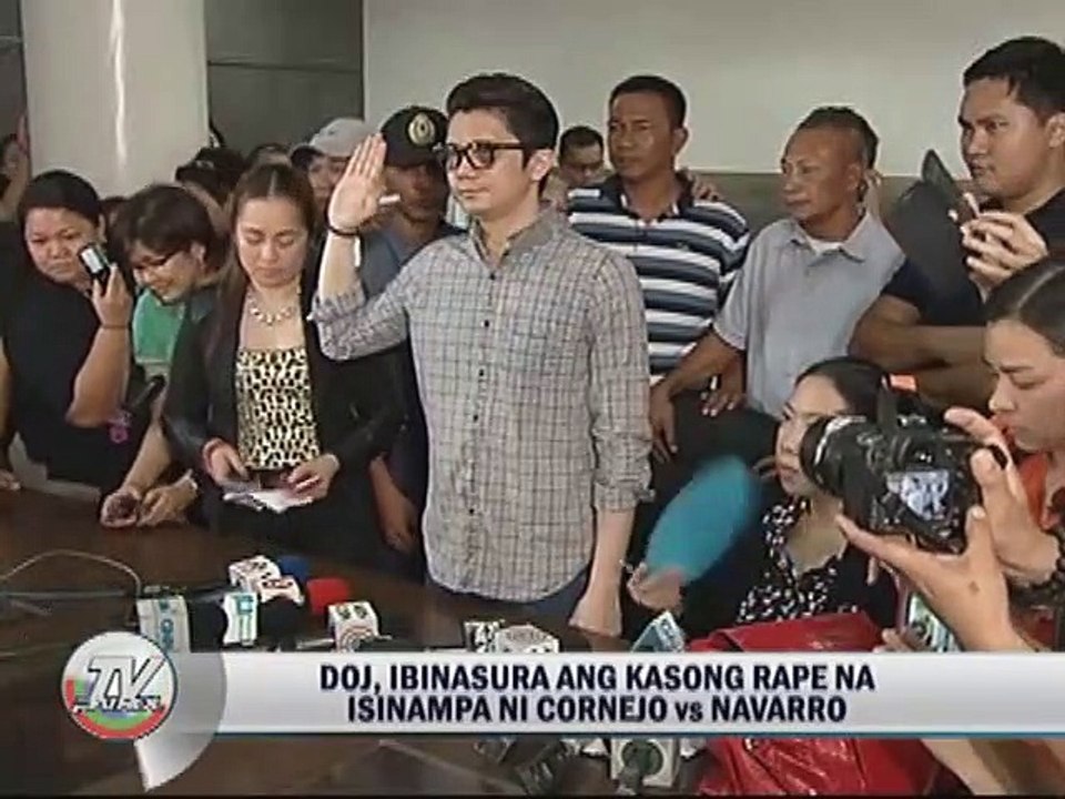 DOJ, ibinasura ang kasong rape na isinampa ni Cornejo vs Navarro