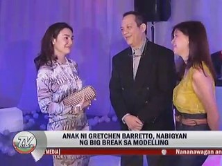Gretchen, proud sa paglulunsad sa kanyang anak bilang modelo