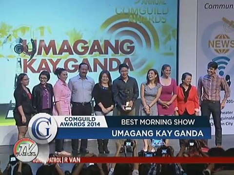 ABS-CBN Anchor at News Personalities, Wagi sa ComGuild Awards