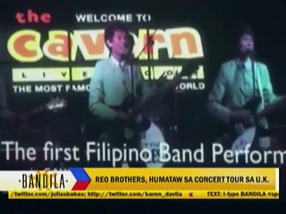 Reo Brothers, humataw sa concert tour sa U.K.