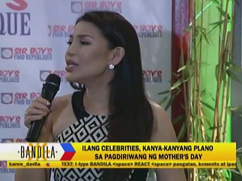 Ilang Celebrities, kanya-kanyang plan sa pagdiriwang ng Mother's Day