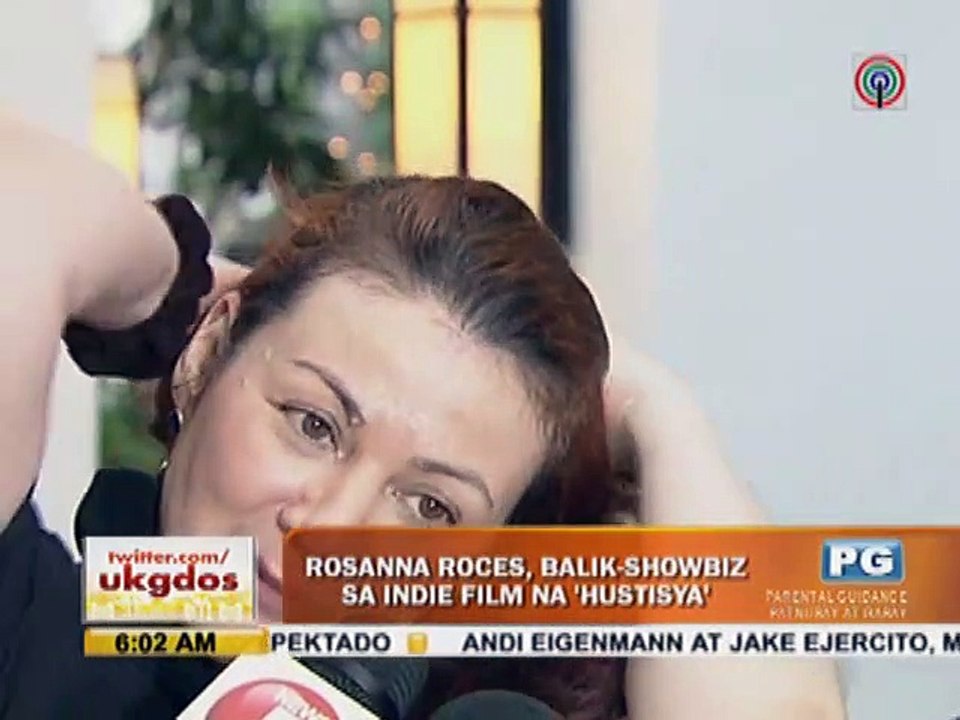 Rosanna Roces, balik-showbiz sa Indie Film na 'Hustisya'
