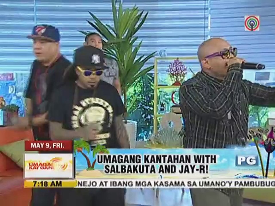 Umagang Kantahan kasama ang Salbakuta at Jay-R...