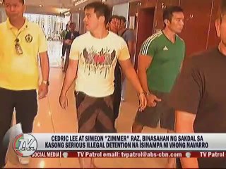 Not Guilty Plea, inihain ng Korte para kina Cedric Lee at Zimmer Raz
