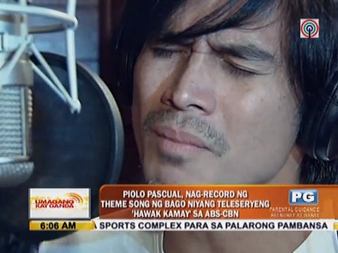 Piolo nag-record ng theme song ng teleseryeng Hawak Kamay