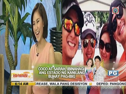 Alamin kung anong pagkain ang bagay sa estado ng buhay nina Coco at Sarah