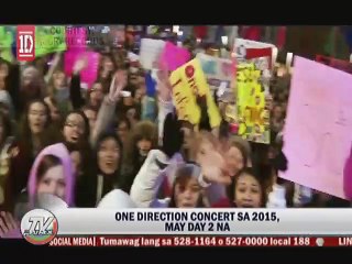 One Direction Concert sa 2015, may day 2 na