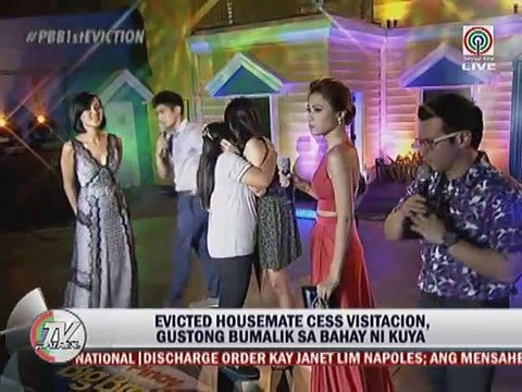 Evicted housemate Cess Visitacion, gustong bumalik sa bahay ni Kuya