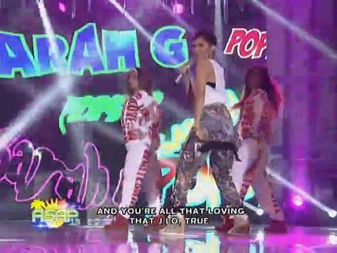 The electrifying dance moves of Sarah G.