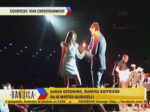 Sarah, inaming 'Mahal' ang tawagan nila ni Matteo