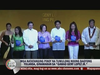 Angel Locsin, nakiisa sa ""Gawad Lopez Jr. Global Bayaning Pilipino Awards"" sa Japan