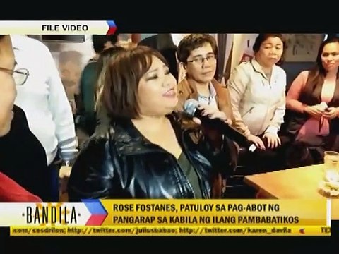 Rose Fostanes, patuloy sa pag-abot ng pangarap sa kabila ng ilang pambabatikos