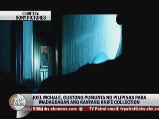 Joel Mchale, Gustong pumunta ng Pilipinas para madagdagan ang kanyang Knife Collection