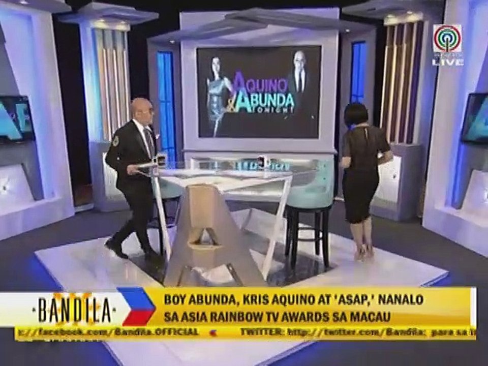 Boy Abunda, Kris Aquino at ASAP, nanalo sa Asia Rainbow TV Awards sa Macau