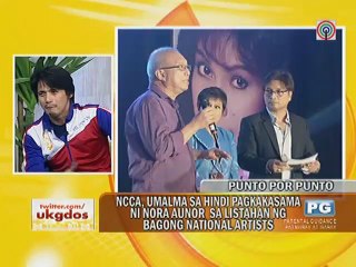 Robin on why Nora deserves to be a National Artist