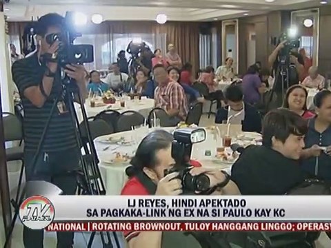 LJ Reyes, hindi apektado sa pagkaka-link ng ex na si Paulo kay KC