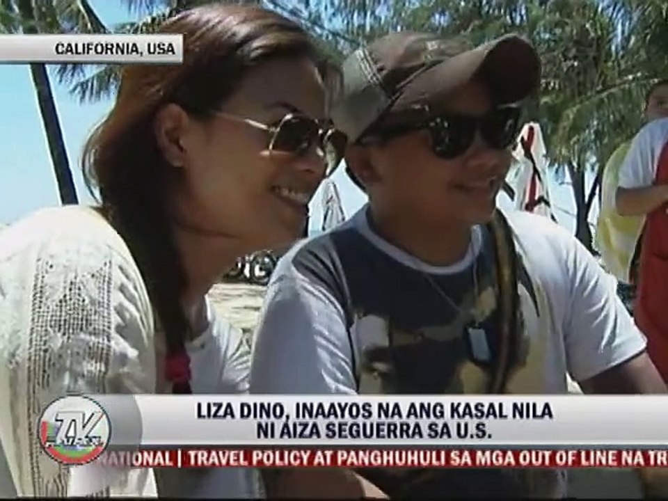 Liza Dino, Inayos na ang Kasal nila ni Aiza Seguerra sa U.S